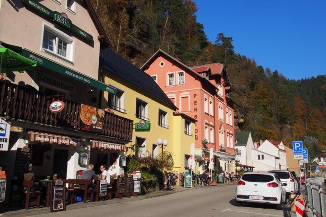 Restaurace a Penzion Oáza Hřensko Exterior foto